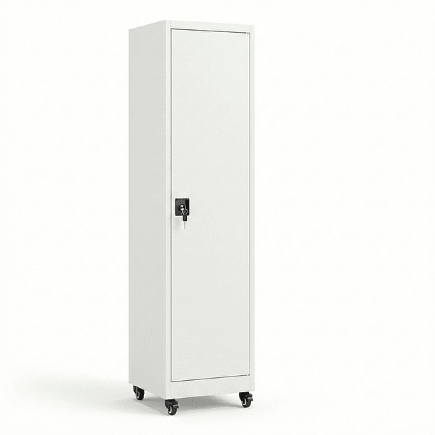 Estante Armario Metálico Cerrado 170x47x35 cm - 1 Puerta 9