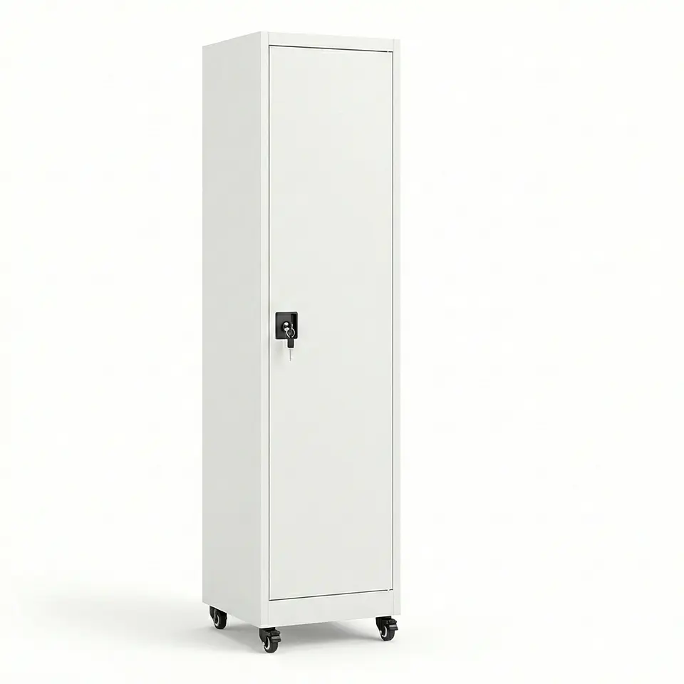 Estante Armario Metálico Cerrado 170x47x35 cm - 1 Puerta 9
