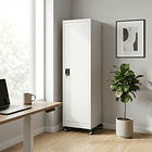 Estante Armario Metálico Cerrado 170x47x35 cm - 1 Puerta 14