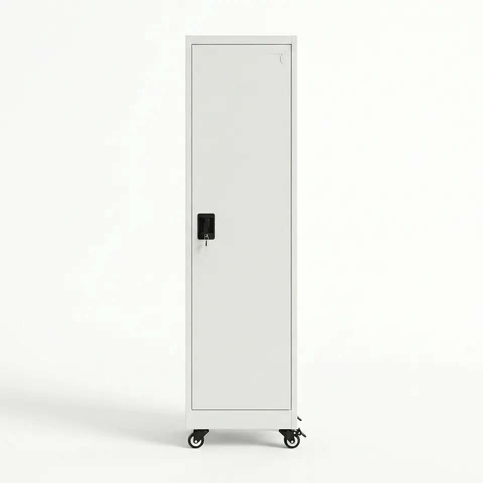Estante Armario Metálico Cerrado 170x47x35 cm - 1 Puerta 10