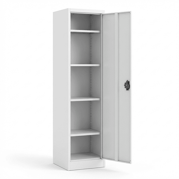 Estante Armario Metálico Cerrado 170x47x35 cm - 1 Puerta 7