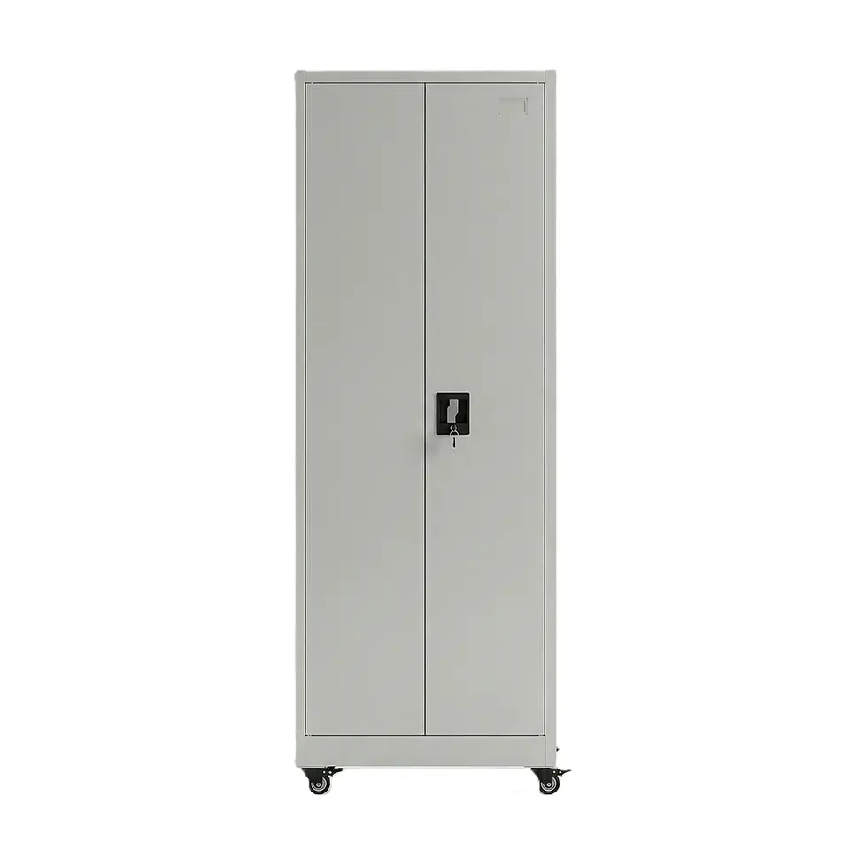 Estante Armario Metálico Cerrado 185x57x40 cm - 2 Puertas 4