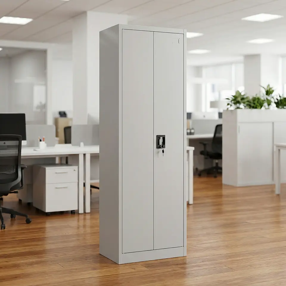 Estante Armario Metálico Cerrado 185x57x40 cm - 2 Puertas 2