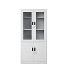 Estante Metálico Vitrina 185x87x40 cm - 4 Puertas 1