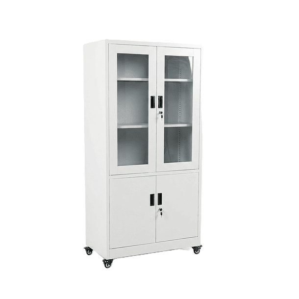 Estante Metálico Vitrina 185x87x40 cm - 4 Puertas 8