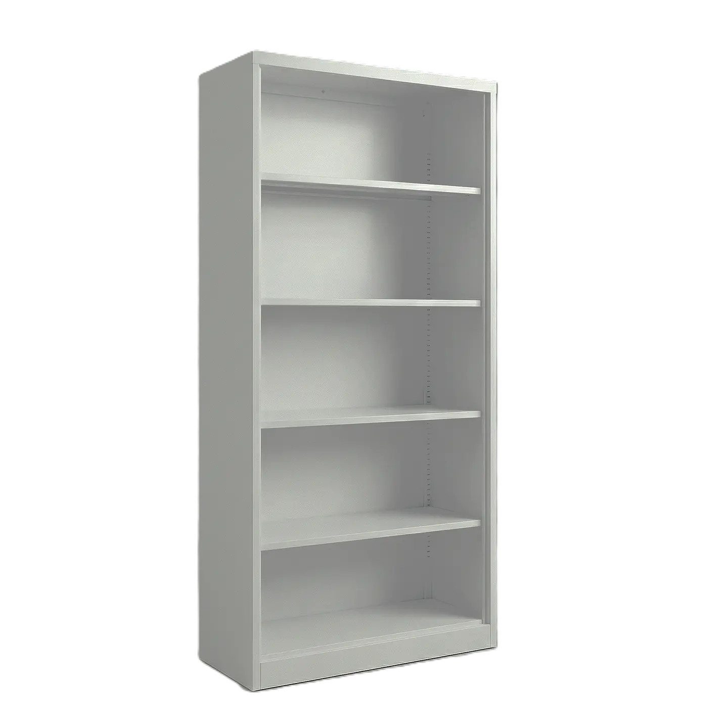 Estante Librero Metálico Blanco - 185x87x40 cm 3