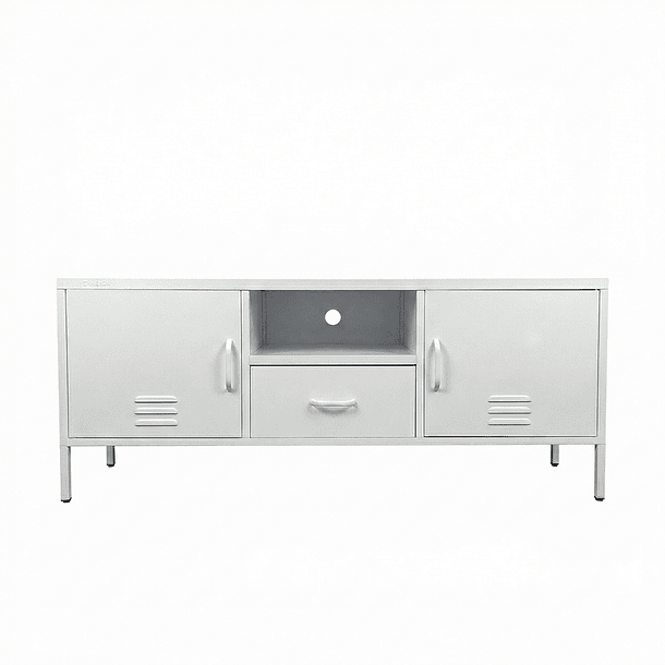 Aparador Arrimo Metálico - color blanco 1