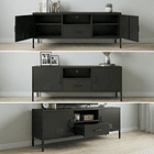 Aparador Arrimo Metálico - color negro 2