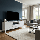 Aparador Arrimo Metálico - color blanco 6