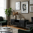 Aparador Arrimo Metálico - color negro 4