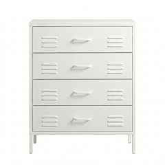 Arrimo Cómoda Cajonera - 4 cajones - color blanco