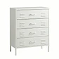 Arrimo Cómoda Cajonera - 4 cajones - color blanco - Miniatura 9
