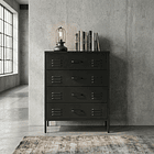 Arrimo Cómoda Cajonera - 4 cajones - color negro 8