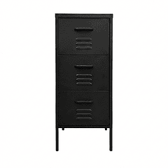 Arrimo Cómoda Cajonera - 3 cajones - color negro