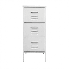 Arrimo Cómoda Cajonera - 3 cajones - color blanco