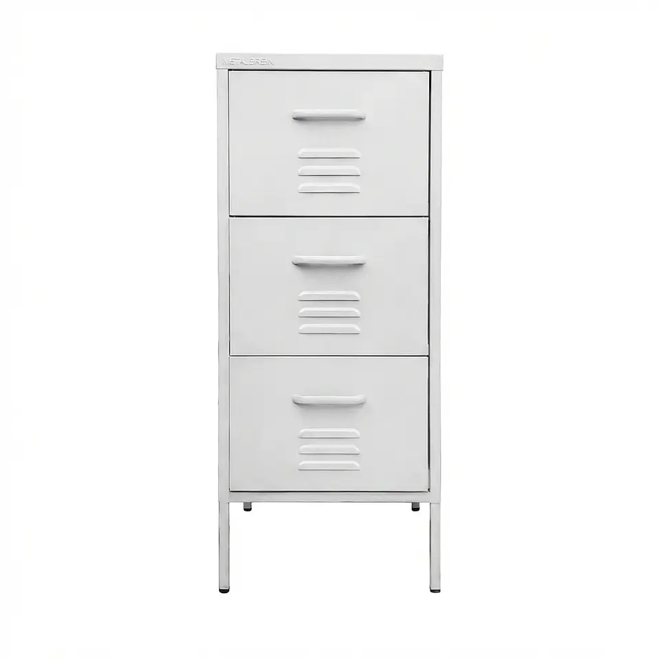 Arrimo Cómoda Cajonera - 3 cajones - color blanco 1