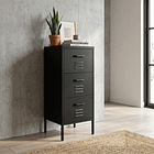 Arrimo Cómoda Cajonera - 3 cajones - color negro 3