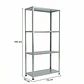 Estante Metálico 145x75x30 - 4 niveles - 80kg - Miniatura 10