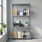 Estante Metálico 145x75x30 - 4 niveles - 80kg 3