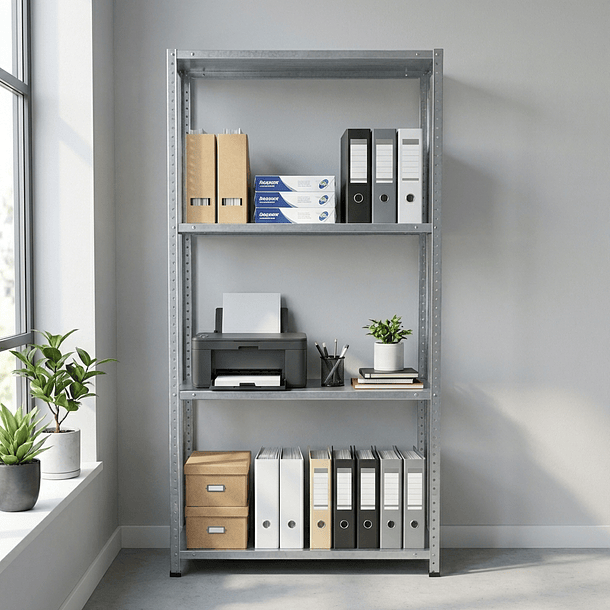 Estante Metálico 145x75x30 - 4 niveles - 80kg 3