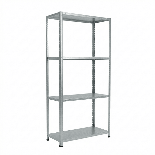 Estante Metálico 145x75x30 - 4 niveles - 80kg 9