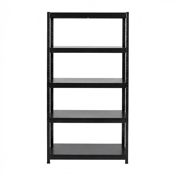 Estante Metálico 180x90x40 Negro bandeja metálica - 5 niveles  1