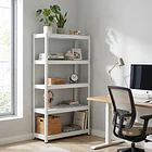 Estante Metálico 180x90x40 Blanco bandeja metálica - 5 niveles  4