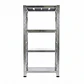 Rack Estante Metálico 200x40x100 Acero Inoxidable - 400kg  - Miniatura 4