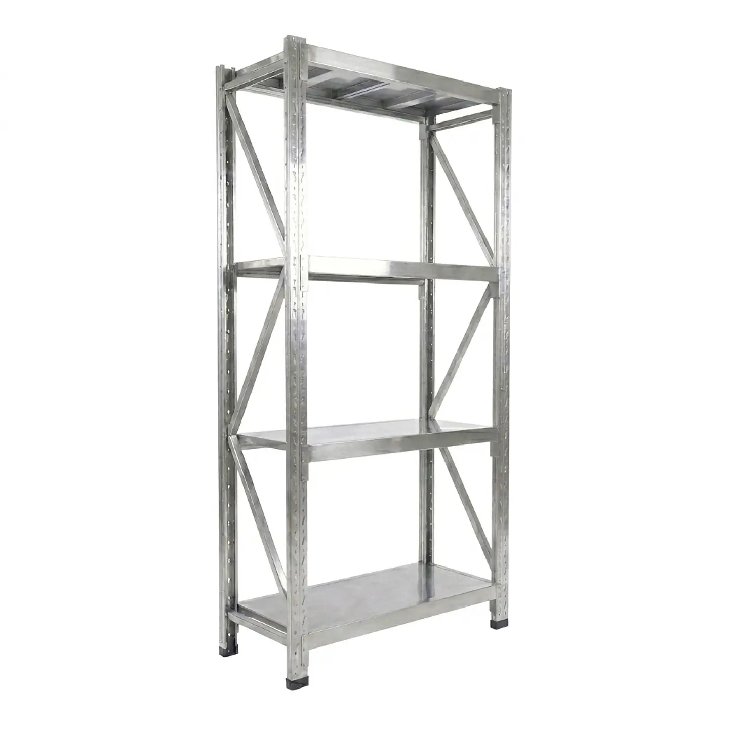 Rack Estante Metálico 200x40x100 Acero Inoxidable - 400kg  1