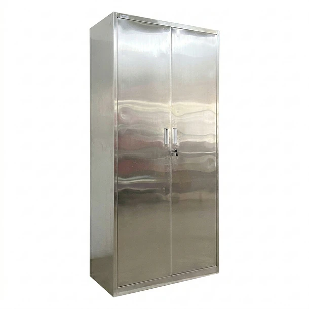 Estante Metálico Acero Inoxidable 185x87x40 cm - 2 Puertas 5