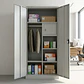 Estante Armario Metálico Cerrado 185x87x40 cm - Caja interior - 2 Puertas - Miniatura 4