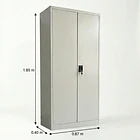 Estante Armario Metálico Cerrado 185x87x40 cm - 2 Puertas 16