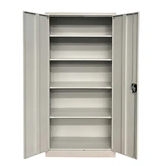 Estante Armario Metálico Cerrado 185x87x40 cm - 2 Puertas