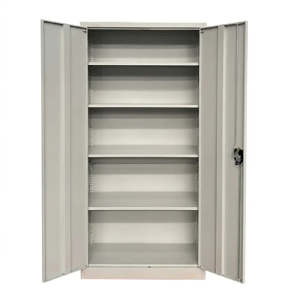 Estante Armario Metálico Cerrado 185x87x40 cm - 2 Puertas 1