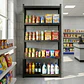 Estante Metálico 186x90x40 Negro - Bandeja melamina - 5 niveles  - Miniatura 2