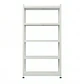 Estante Metálico 186x90x40 Blanco - Bandeja melamina - 5 niveles - Miniatura 1