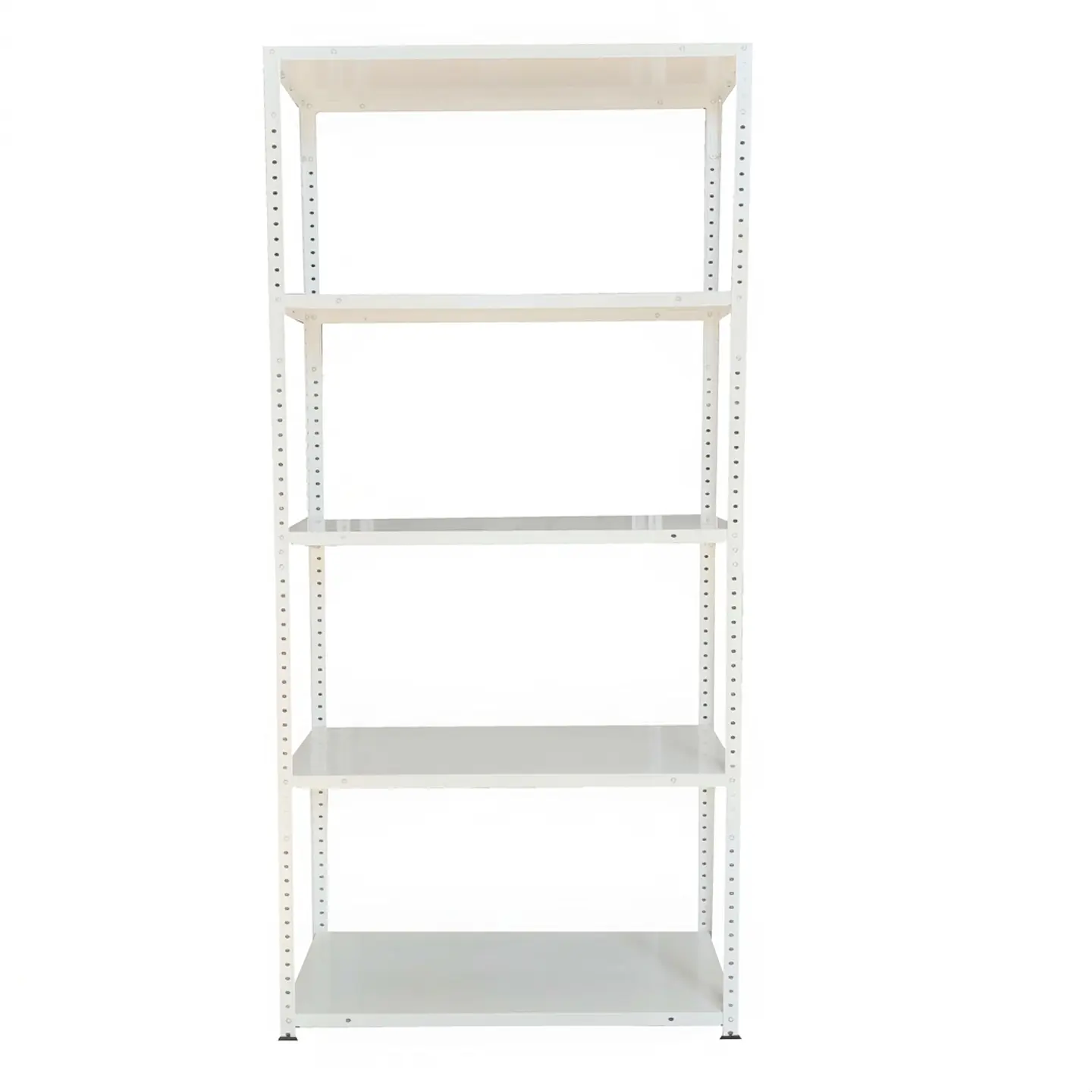 Estante Metálico 170x80x30cm - 5 niveles - color Blanco 9