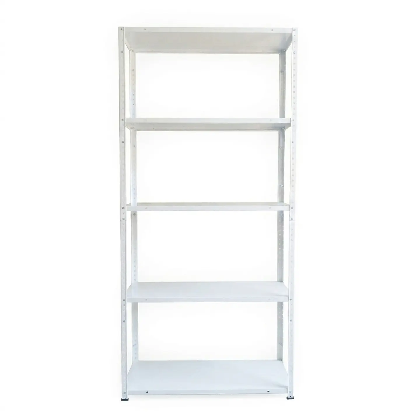 Estante Metálico 170x80x30cm - 5 niveles - color Blanco 11