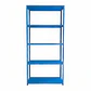 Estante Metálico 170x80x30cm - 5 niveles - color Azul Petróleo - Miniatura 10