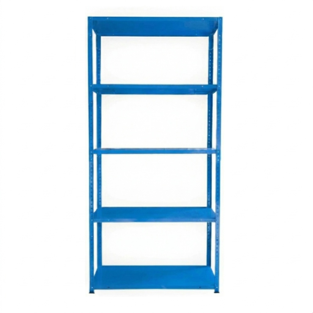 Estante Metálico 170x80x30cm - 5 niveles - color Azul Petróleo