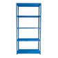 Estante Metálico 170x80x30cm - 5 niveles - color Azul Petróleo - Miniatura 1
