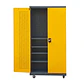 Gabinete Estante Metálico Herramientas con ruedas - 2 Puertas - Miniatura 1