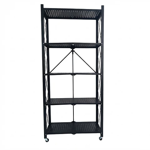 Estante Metálico Plegable con ruedas 162x71x34cm - 250kg 