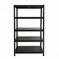 Estante Metálico 183x90x40 Negro bandeja metálica - 5 niveles - Miniatura 5