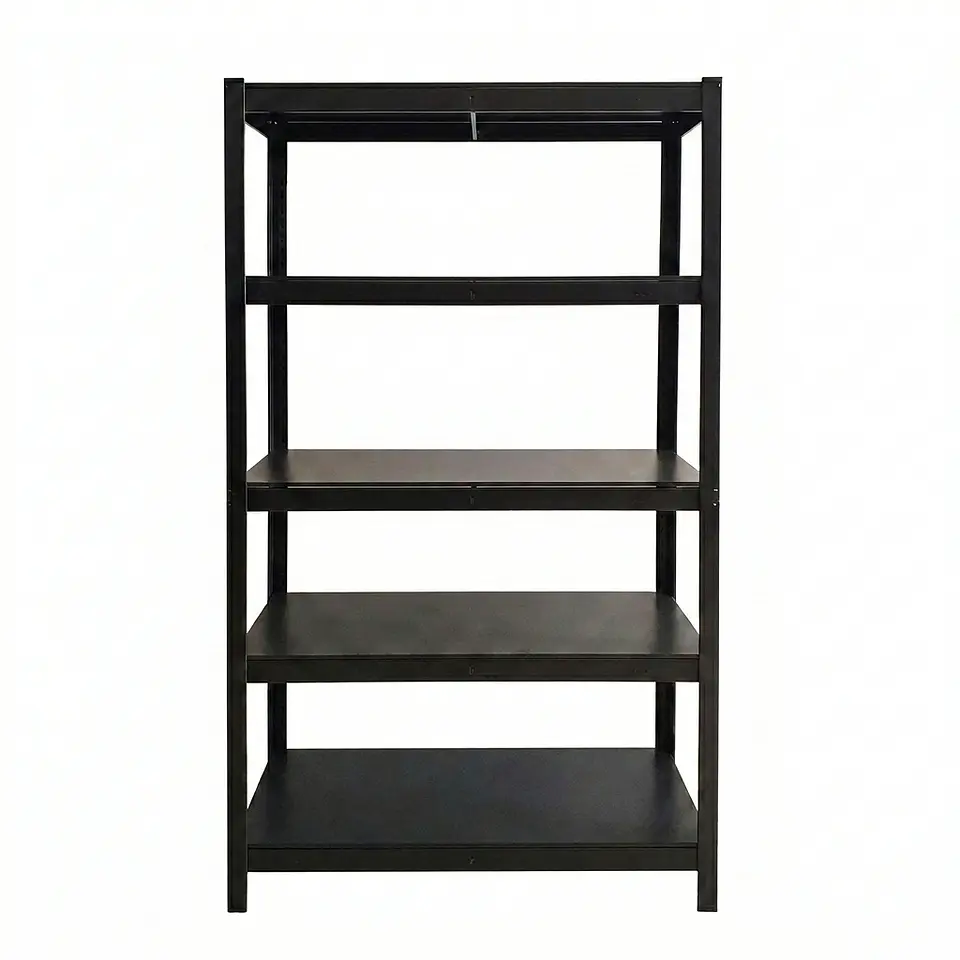 Estante Metálico 183x90x40 Negro bandeja metálica - 5 niveles 4