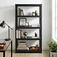 Estante Metálico 183x90x40 Negro bandeja metálica - 5 niveles - Miniatura 2
