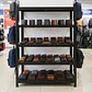 Estante Metálico 183x120x45 Negro bandeja metálica - 5 niveles - Miniatura 2
