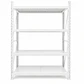 Rack Estante Metálico 200x50x150 - 600kg- Blanco - Miniatura 1