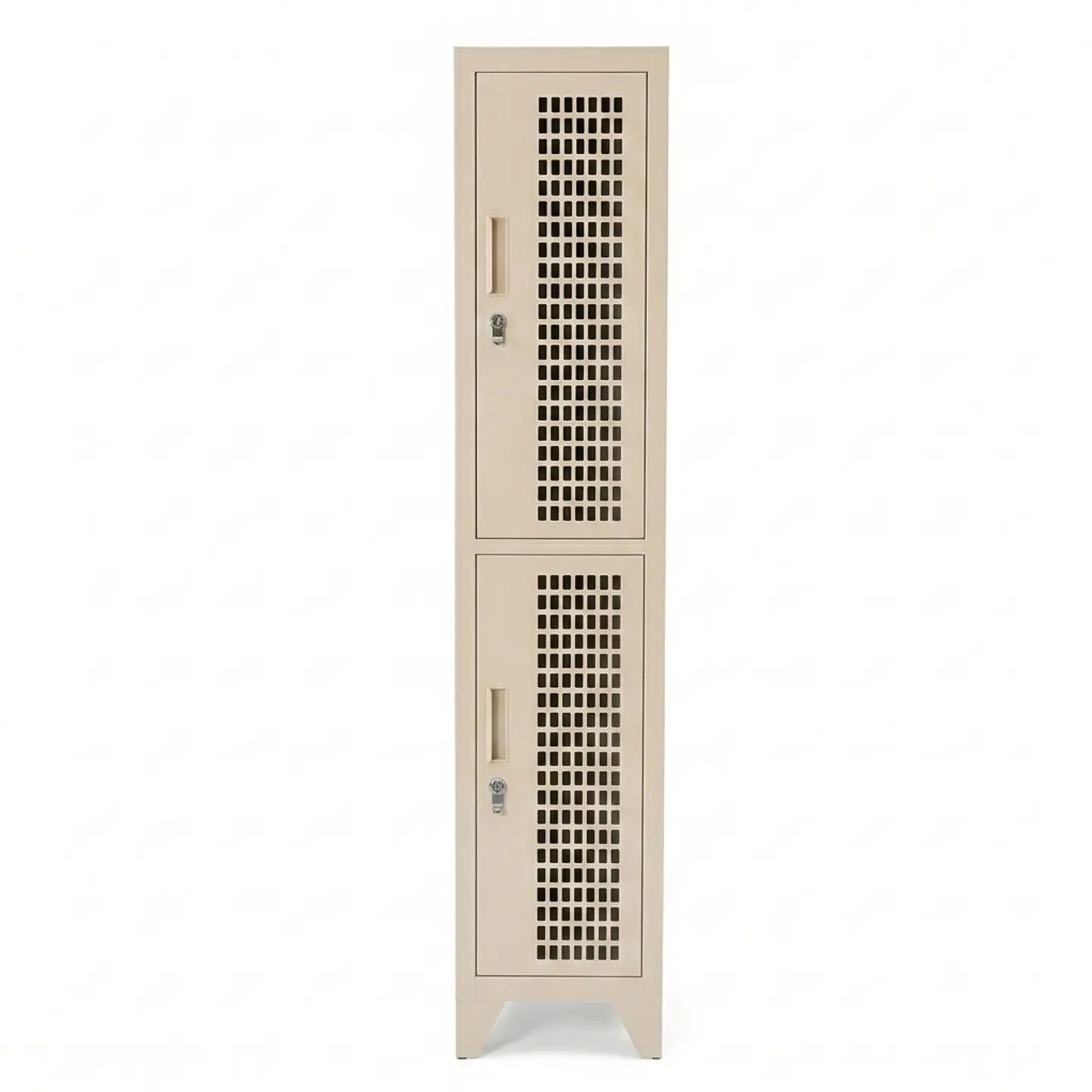 Locker Metálico puerta malla 1 cuerpo 2 puertas 6