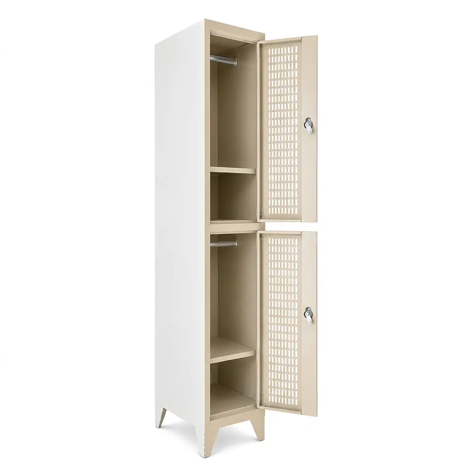 Locker Metálico puerta malla 1 cuerpo 3 puertas 10